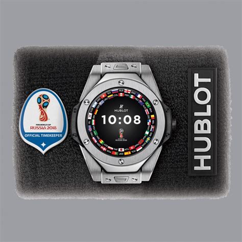 hublot world cup watch 2018|Hublot's first smartwatch to be used by referees at World Cup.